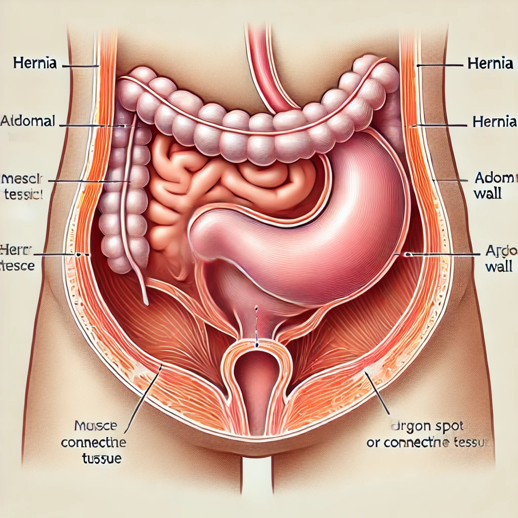 Hernia surana